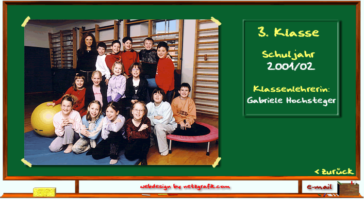 3. Klasse Schuljahr 2001/02