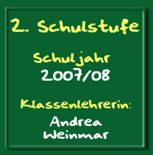 2. Klasse Schuljahr 2007/08