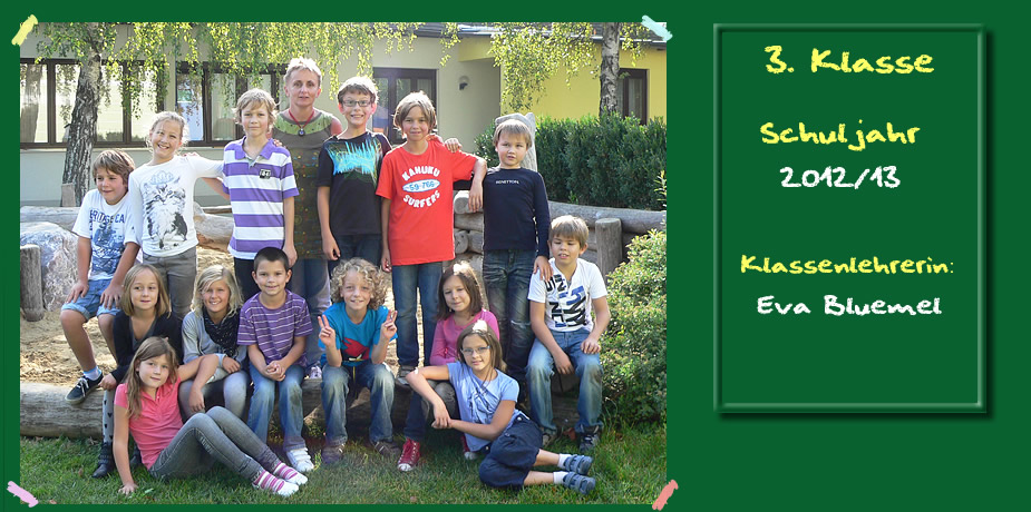 3. Klasse Schuljahr 2012/13